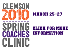 2010 Clemson Spring Coaches Clinic